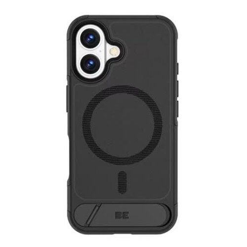 Blu Element Blu Element Armour Ultra MagSafe w/Kickstand Case Black for iPhone 16