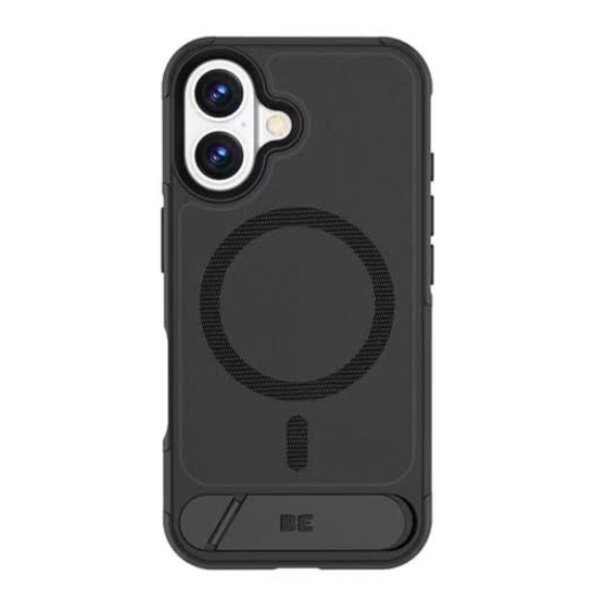 Blu Element Blu Element Armour Ultra MagSafe w/Kickstand Case Black for iPhone 16