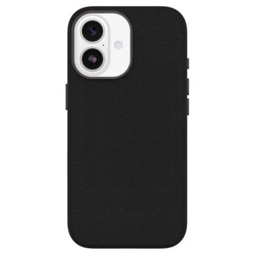 Otterbox OtterBox Symmetry Cactus Leather MagSafe Case w/Camera Control Noir Ash (Black) for iPhone 17