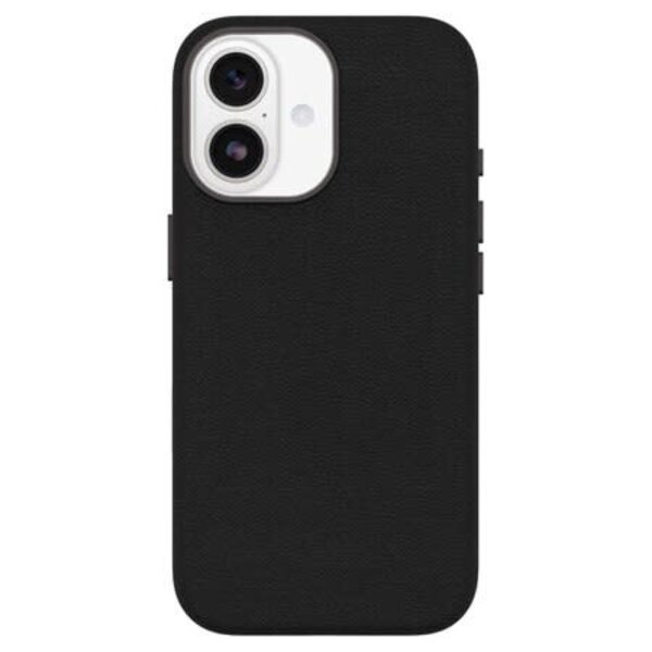 Otterbox OtterBox Symmetry Cactus Leather MagSafe Case w/Camera Control Noir Ash (Black) for iPhone 17