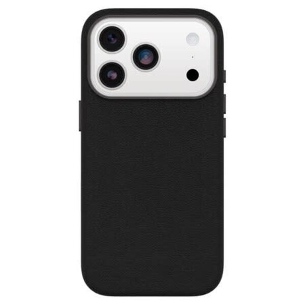 Otterbox OtterBox Symmetry Cactus Leather MagSafe Case w/Camera Control Noir Ash (Black) for iPhone 17 Pro