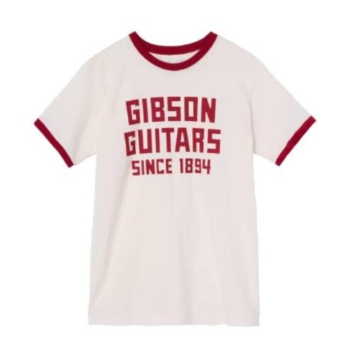 Gibson ''Since 1894'' Ringer Tee White/Red XXL
