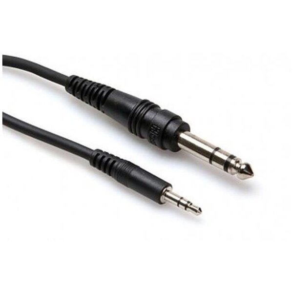 Hosa Hosa Stereo Interconnect 3.5 mm TRS (M) 1/4'' TRS 10 ft