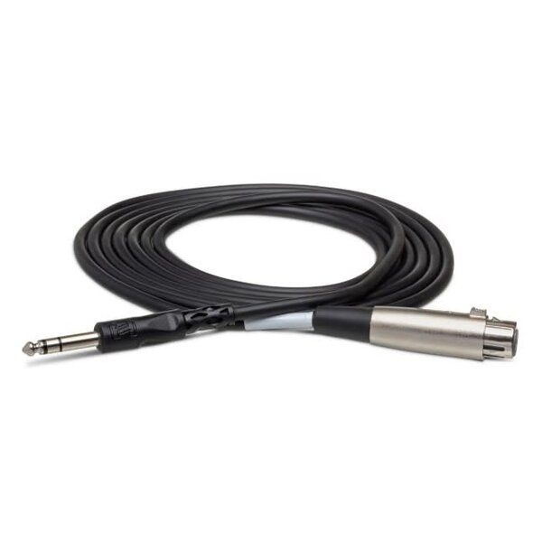 Hosa Hosa Balanced Interconnect XLR3F (F) to 1/4'' TRS 5 foot