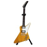 Gibson '58 Korina Explorer Natural Finish 1:4 Scale Mini Guitar Model