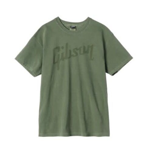 Gibson Logo T-Shirt Olive XL