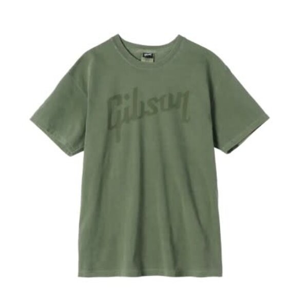Gibson Logo T-Shirt Olive XL