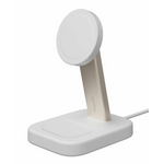 Mophie Mophie Qi2 2-in-1 Wireless Charging Stand 15W White for Phone and Apple AirPods