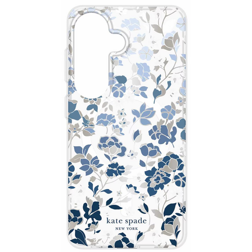 Kate Spade Kate Spade Protective Case w/Magnets Flowerbed Blue for Samsung Galaxy S26