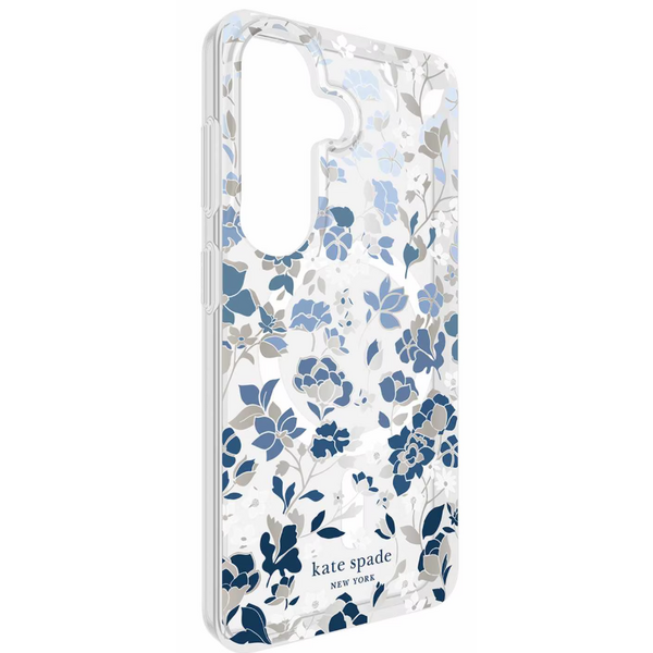 Kate Spade Kate Spade Protective Case w/Magnets Flowerbed Blue for Samsung Galaxy S26