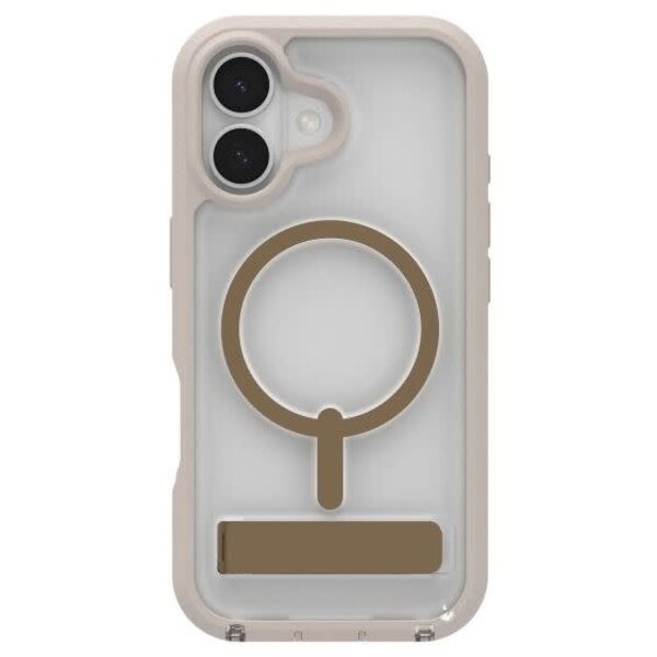 iPhone 17 ZAGG Graphene Rainier Snap Kickstand Case - Sandstone