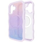 Kate Spade iPhone 17 Kate Spade Wavy MagSafe Case - Opal Glitter