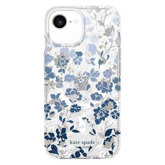 Kate Spade Kate Spade Protective MagSafe Case Flowerbed Blue for iPhone 17e/16e/15/14/13