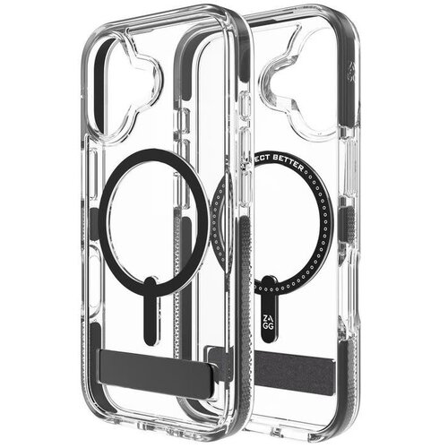 iPhone 17 ZAGG Graphene Santa Cruz Snap Kickstand Case - Black