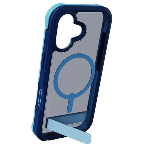 iPhone 17 ZAGG Graphene Rainier Snap Kickstand Case - Cobalt Horizon