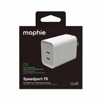 Mophie mophie Wall Charger 70W PD 2-Port USB-C White
