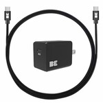 Blu Element Blu Element Wall Charger USB-C 20W PD with USB-C to USB-C Cable 4ft Black