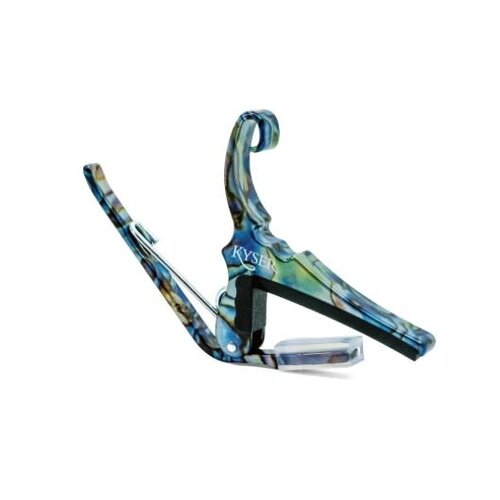 Kyser Kyser Quick-Change Capo for 6-String Acoustic Guitar Abalone
