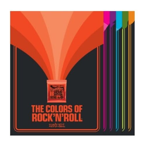 Ernie Ball Ernie Ball Colours of Rock Poster Set - 6 Pack