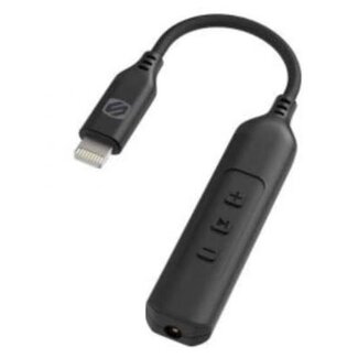 Scosche Scosche Adapter Lightning to 3.5mm Female MFI with Volume Controls and Play Buttons Strikeline