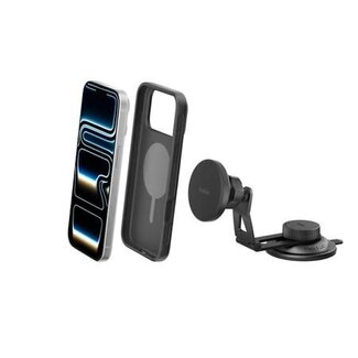 Belkin Belkin BoostCharge Qi2 Magnetic Wireless Charging EV Mount Black