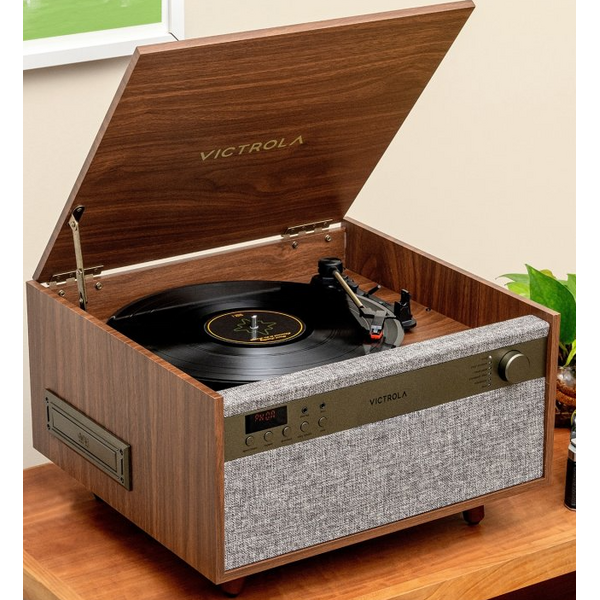 Victrola Victrola Century 6-In-1 Music Center - Walnut