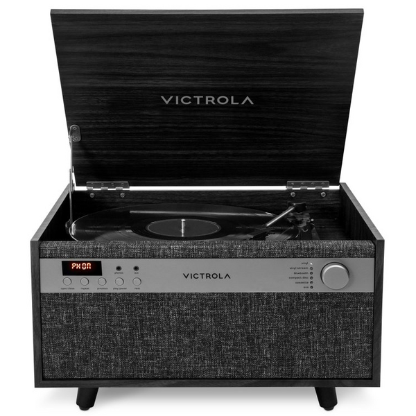 Victrola Victrola Century 6-In-1 Music Center - Black