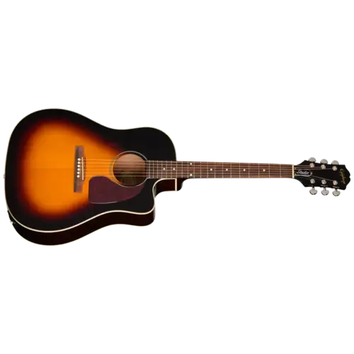 Epiphone Epiphone J-45 Studio EC Acoustic/Electric Guitar with Gigbag - Vintage Sunburst