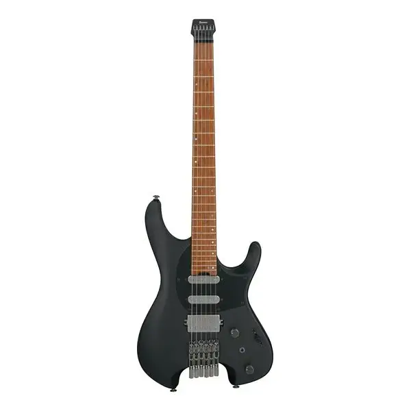 Ibanez Ibanez Q54BKF Headless Electric Guitar (Black Flat)