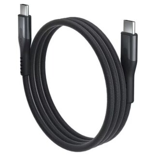 Blu Element Blu Element SelfCoil Magnetic Cable USB-C to USB-C 3.3ft Black