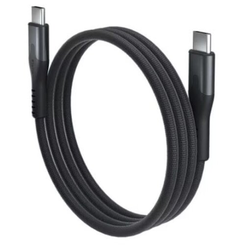 Blu Element Blu Element SelfCoil Magnetic Cable USB-C to USB-C 3.3ft Black