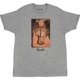 Fender Fender® Surf Tee Gray Heather Small