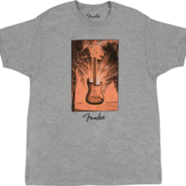 Fender Fender® Surf Tee Gray Heather Small