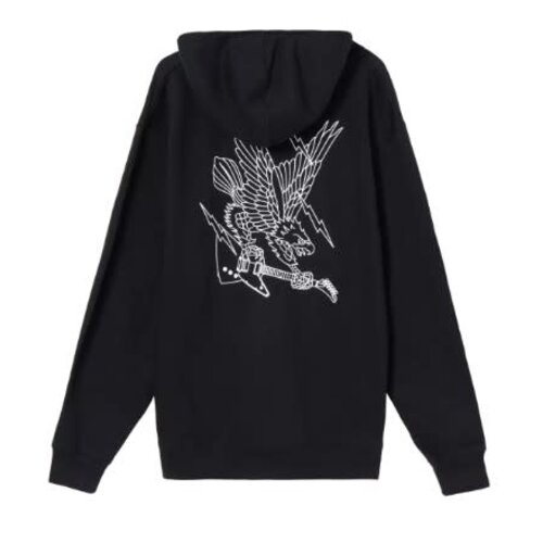 Gibson Screaming Eagle Full-Zip Hoodie Black