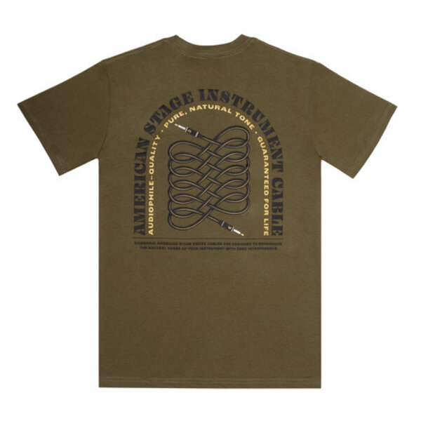 D'Addario D'Addario American Stage Cable T Shirt