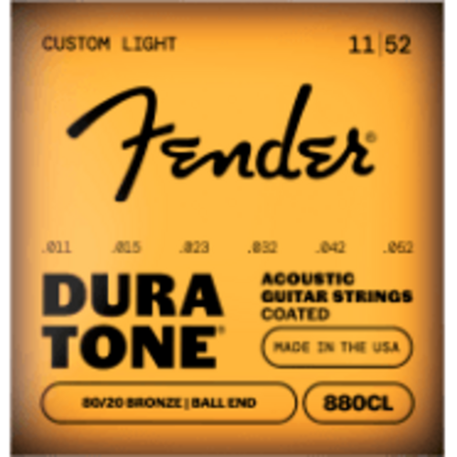 Fender Fender Dura-Tone® 880 Coated 80/20 Bronze Acoustic Guitar Strings