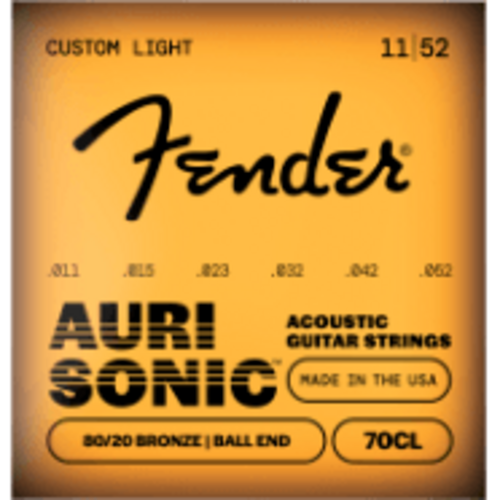 Fender Fender AuriSonic™ 70 80/20 Bronze Acoustic Guitar Strings