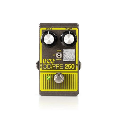 Digitech Digitech 50th Anniversary Edition Overdrive Preamp 250 Pedal With True Bypass and LED