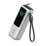 Anker Anker 25000 mAh Power Bank 165W with Built-In USB-C and Retractable Cable Silver