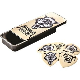 Dunlop Dunlop James Hetfield White Fang Custom Guitar Picks 0.73mm Pick Tin