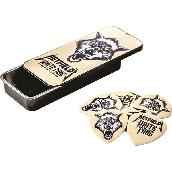 Dunlop Dunlop James Hetfield White Fang Custom Guitar Picks 0.73mm Pick Tin