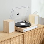 Victrola Victrola Harmony Bluetooth Turntable System with Speakers Natural