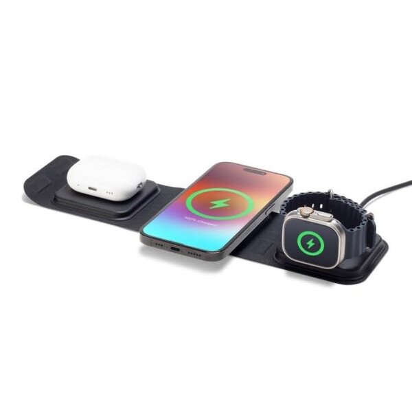 Mophie Mophie 3in1 Portable MagSafe Travel Charger - Black
