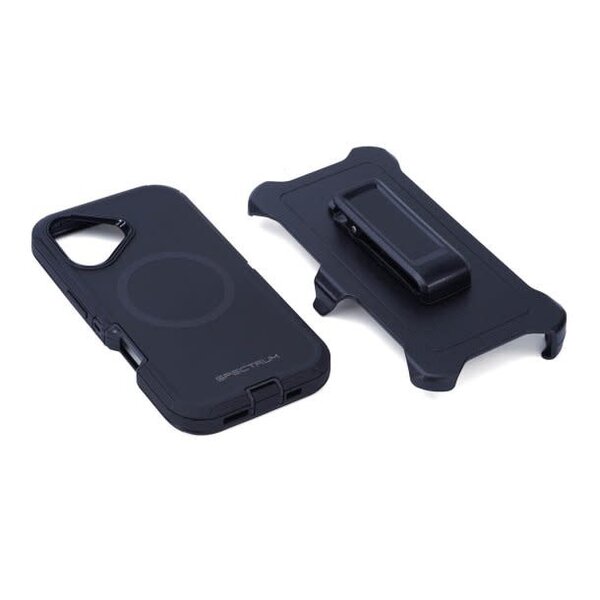 iPhone 17 SPECTRUM Prime + Holster Case w/Magnets - Black