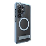 Samsung Galaxy S26 Ultra ZAGG Graphene Santa Cruz Snap Kickstand Case - Icy Blue