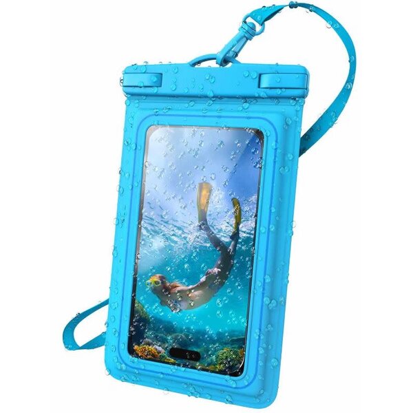 Blu Element Blu Element Waterproof Floating Pouch Aqua Blue