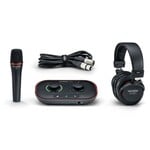 Focusrite Focusrite Podcast Bundle With Vocaster One Audio Interface, Microphone and Headphones