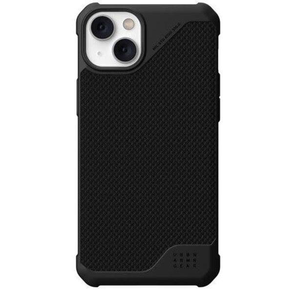 Urban Armor Gear UAG iPhone 15 Plus/14 Plus Metropolis LT MagSafe Case - Kevlar Black