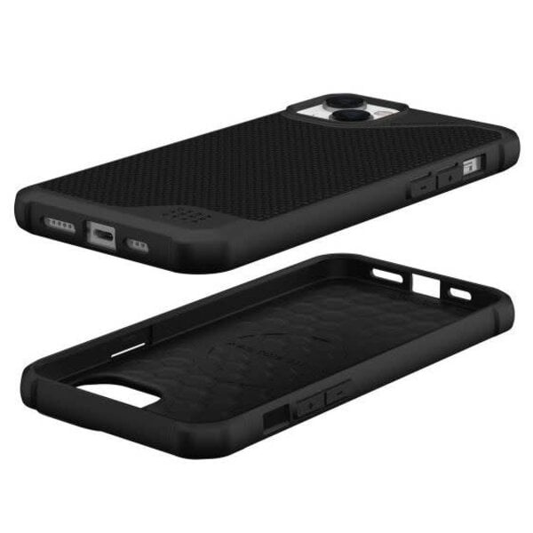 Urban Armor Gear UAG iPhone 15 Plus/14 Plus Metropolis LT MagSafe Case - Kevlar Black