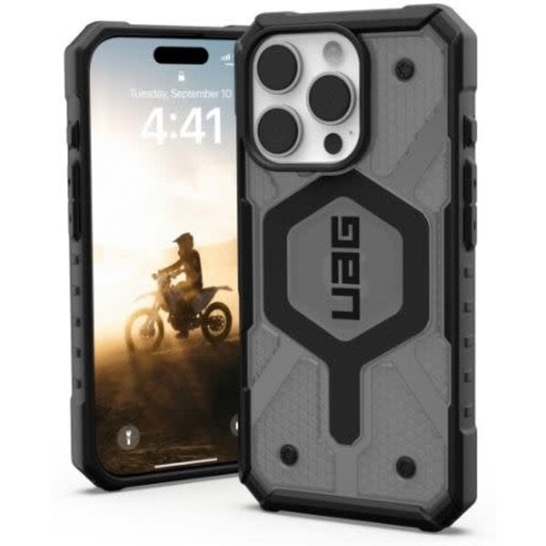 Urban Armor Gear UAG iPhone 16 Pro Pathfinder Clear MagSafe Case - Ash